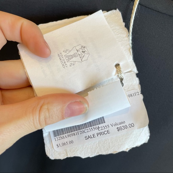 Brunello Cuccinelli Silk Short Sleeve Blouse - Picture 2 of 13